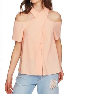 1.STATE
Cross Neck Cold Shoulder Top. Size M.